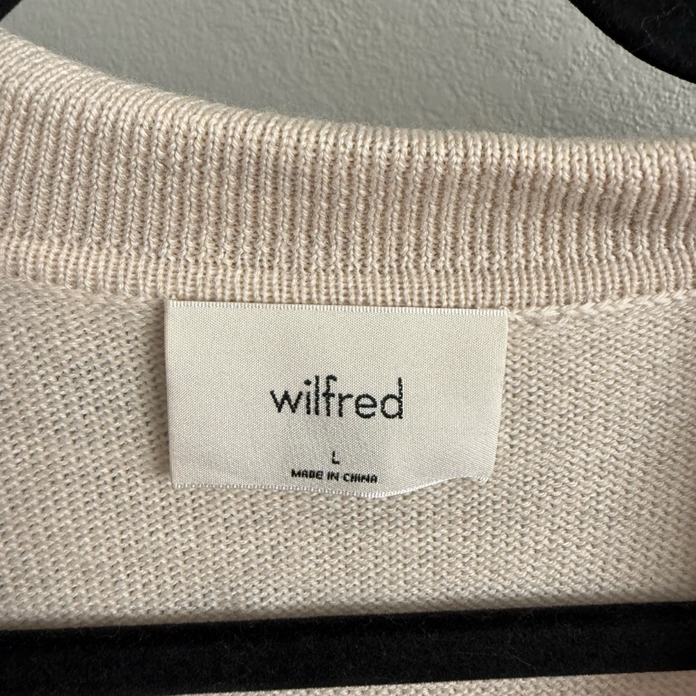 Wilfred Heather Birch Sweater